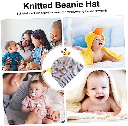 Warm wool beanie for toddlers