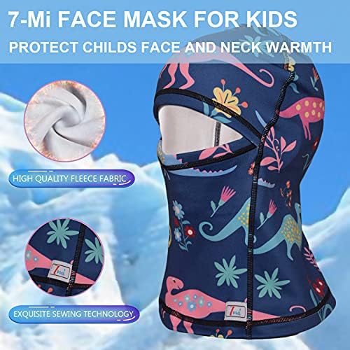 Keep Warm in Winter - Kids Balaclava Ski Mask with Cartoon Patterns