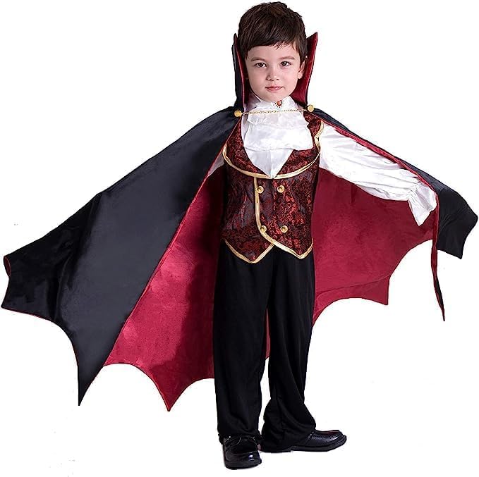 Spooktacular Kids Halloween Vampire Costume