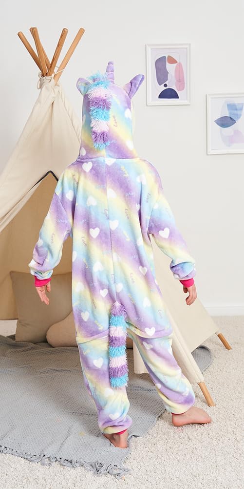 Riverchan Kids Unicorn Onesie Animal Pajamas