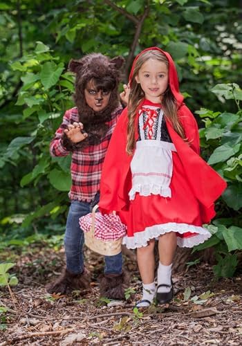Faux Fur Werewolf Costume Kids Halloween Trick or Treat