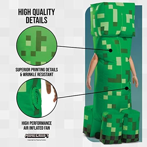 Disguise CREEPER Inflatable Costume for Kids