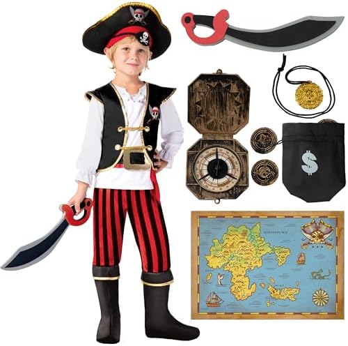 Pirate Costume Set for Kids - Perfect for Halloween and More