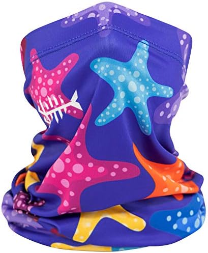BASSDASH Kids UV Protection Neck Gaiter 3-13 Years