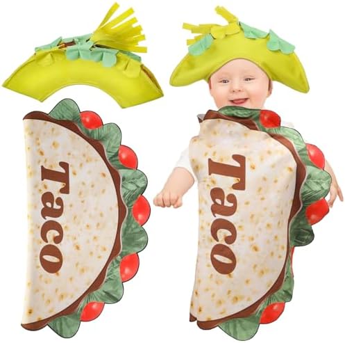 Halloween Baby Taco Trick or Treat Costume Set