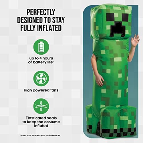 Disguise CREEPER Inflatable Costume for Kids