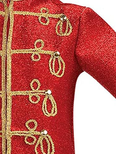 Michael Jackson Childs Deluxe Military Jacket Red