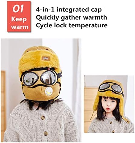 4-in-1 Winter Hat for Kids - Stay Warm and Stylish