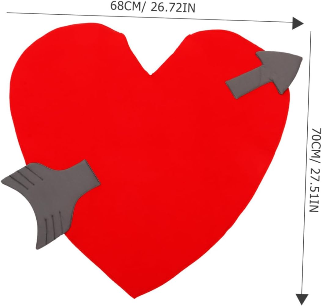 Cupids Heart Glasses Costume Great for Trick or Treat Valentines Day