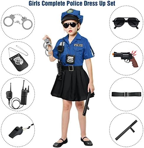 Adorable Police Officer Costume for Girls
