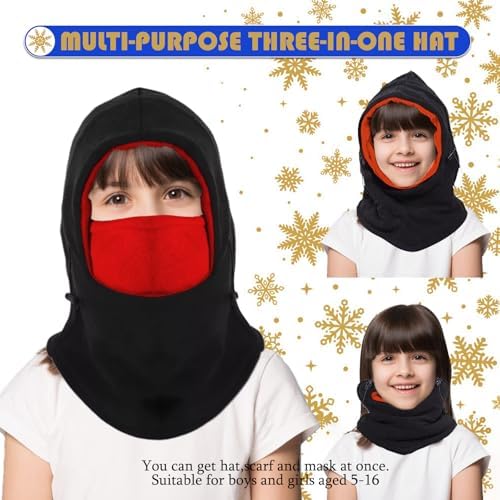 Kids Winter Hats Balaclava by KANCOKIT