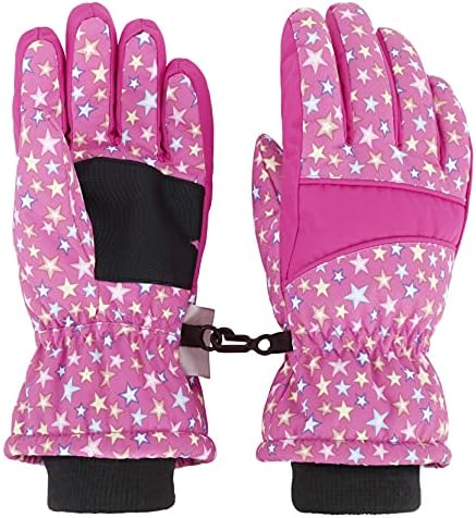 LULLABY KIDS Waterproof Snow Gloves for Kids