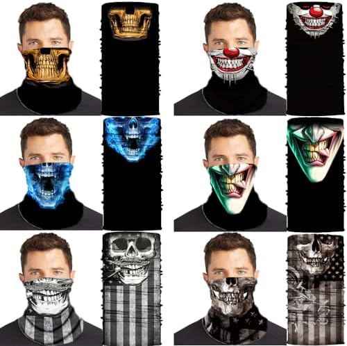 Adjustable Face Mask Neck Gaiter for Outdoor Use