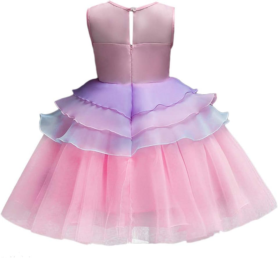 Myrisam Princess Girls Unicorn Party Costume