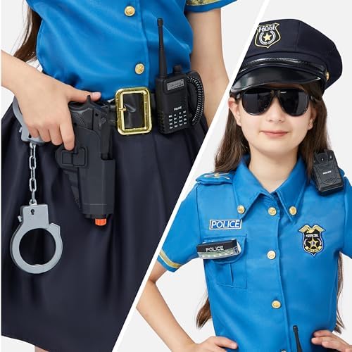 Spooktacular Creations Halloween Police Officer Costume for Girls