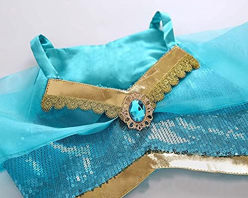 Girls Arabian Princess Halloween Cosplay Costume Set