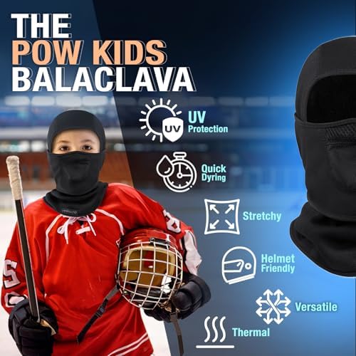 Warm Balaclava Ski Mask for Kids Windproof Comfortable