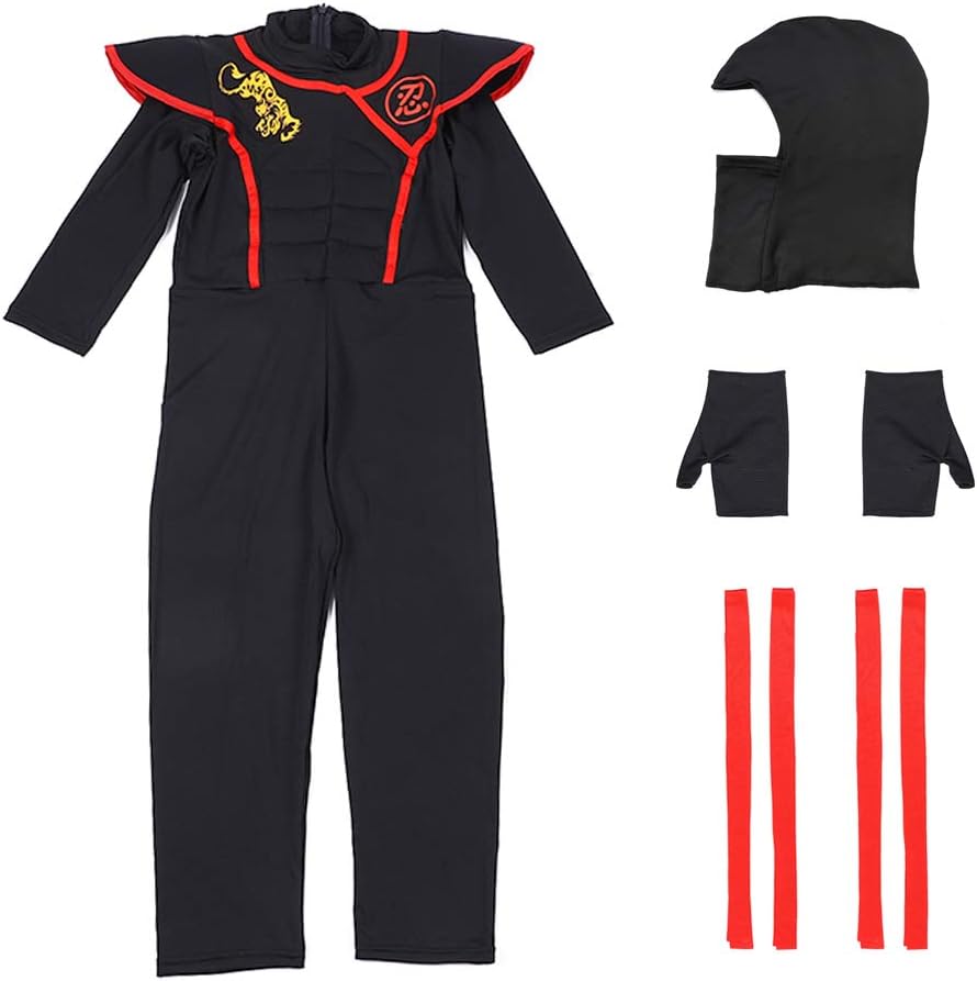 Biggest Ninja Kids Halloween Costume Boys Girls Steal the Show