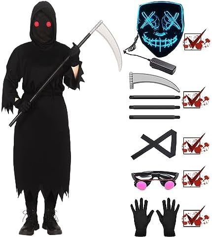 Grim Reaper Halloween Costume for Kids