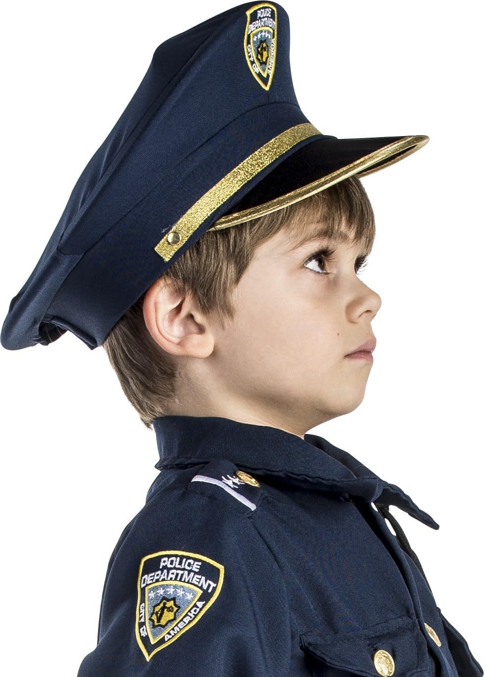 Dress Up America Police Cop Hat for Kids
