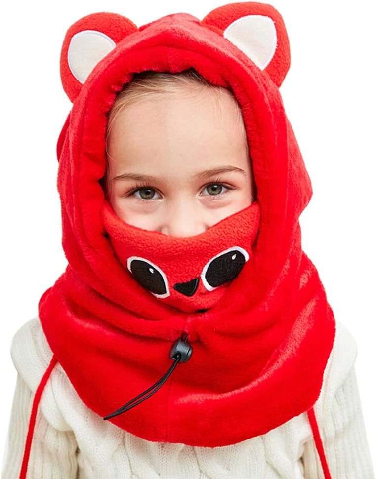 DC Supernice Balaclava Winter Hat Cute Dinosaur Kids Beanie for 2-12