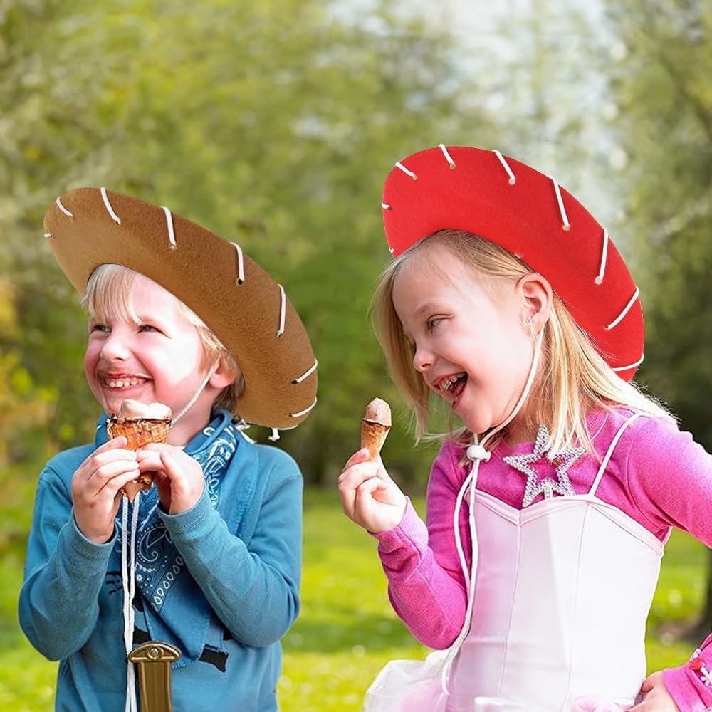 GiftExpress Felt Cowboy Hat