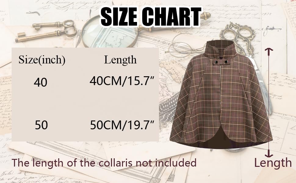 Colorful House Kids detective cape multiple accessories