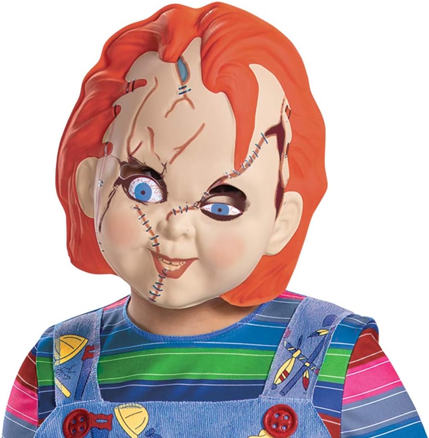 Disguise Halloween Gift Official Childs Play Chucky Costume for Kids Statement Piece