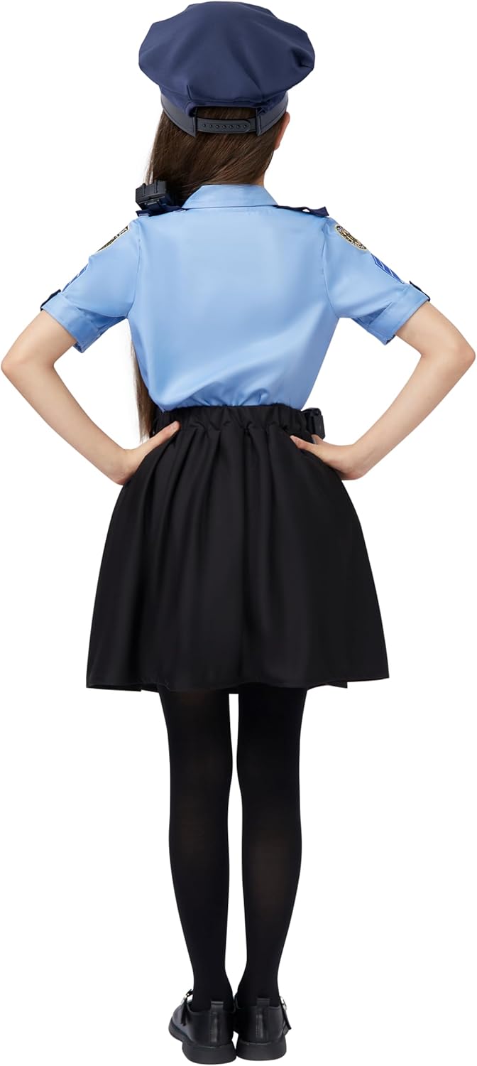 Halloween Girls Police Officer Costume