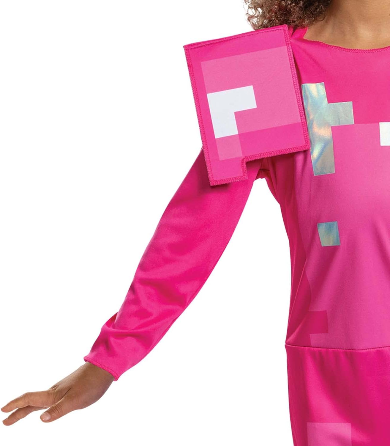 official Minecraft Pink Armor costume for kids