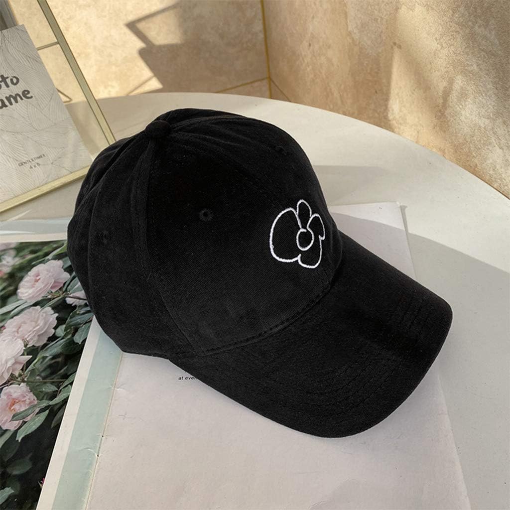 Stylish Encoding Sunscreen Baseball Hat for Girls