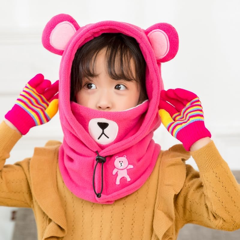 Kid Bear 3-in-1 Winter Hat
