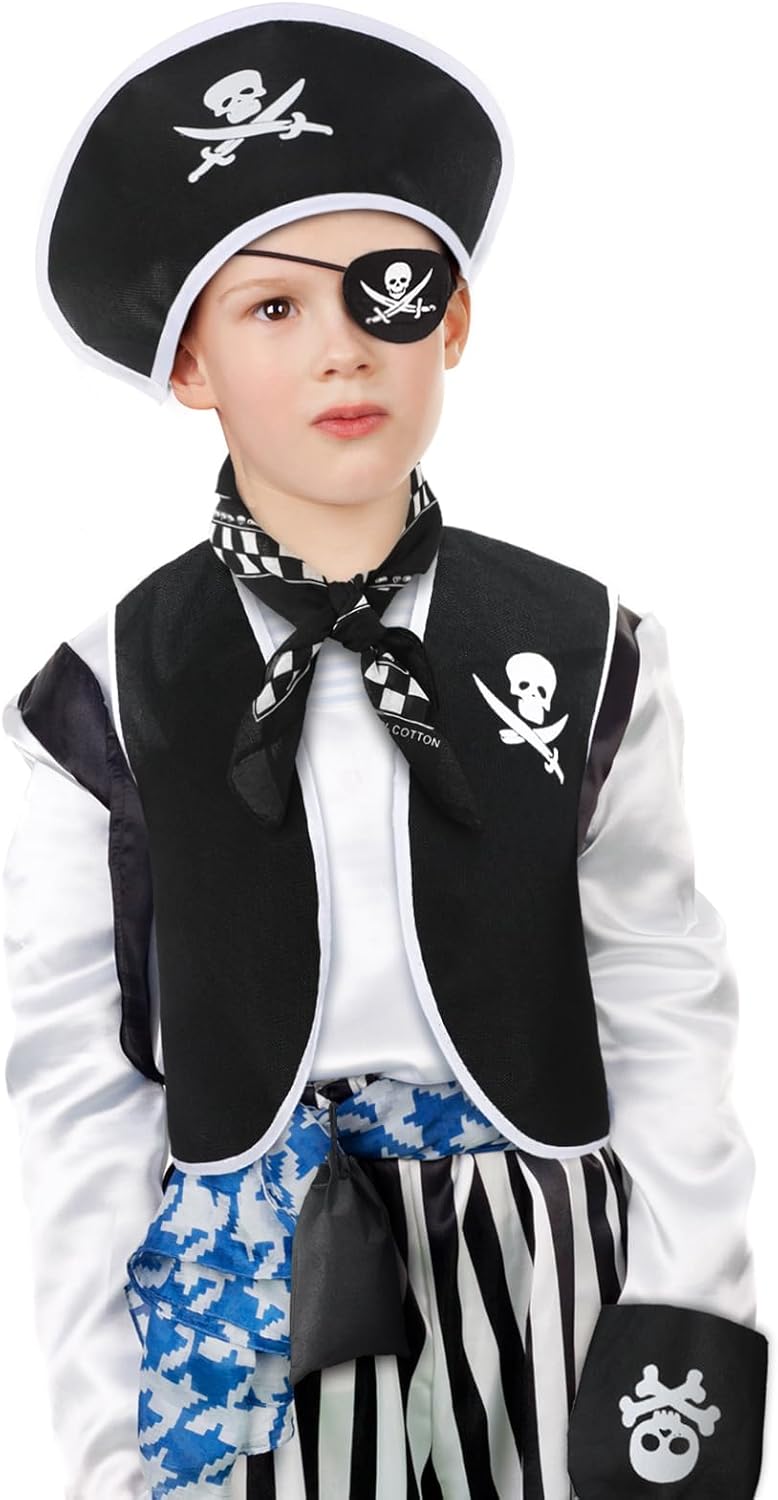 Bencailor Pirate Costumes Accessories Set Perfect for Kids