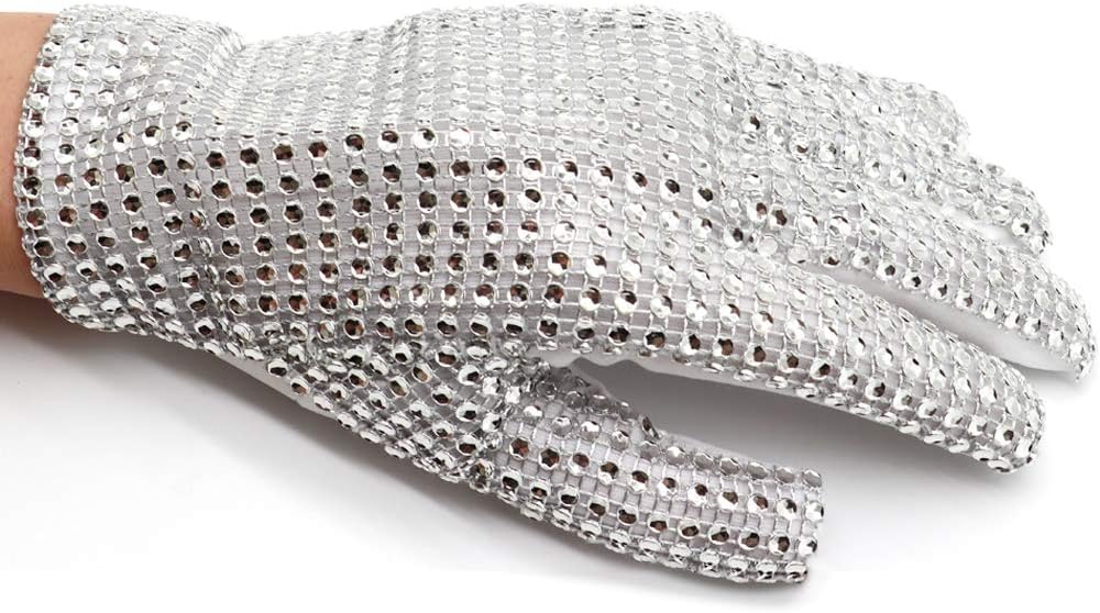 Sparkling Sequin Gloves for Kids