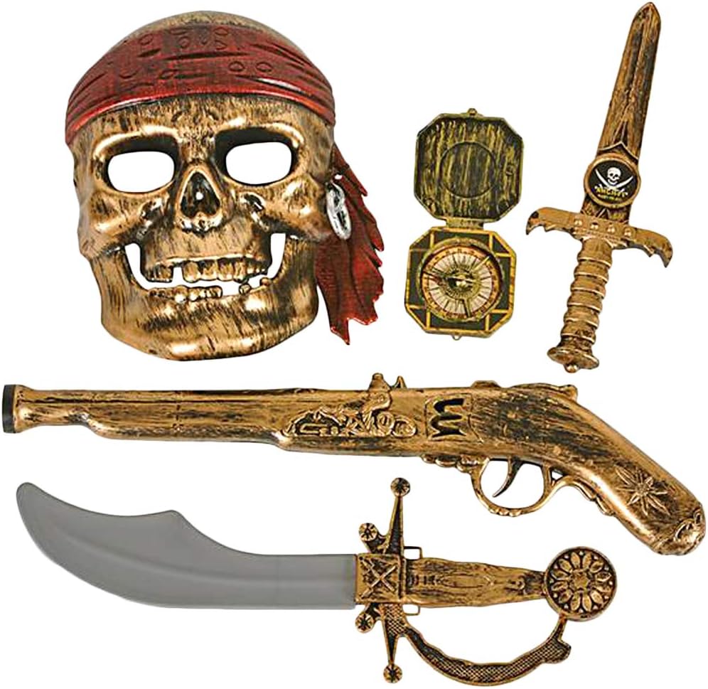 ArtCreativity Pirate Play Set for Kids 5PC