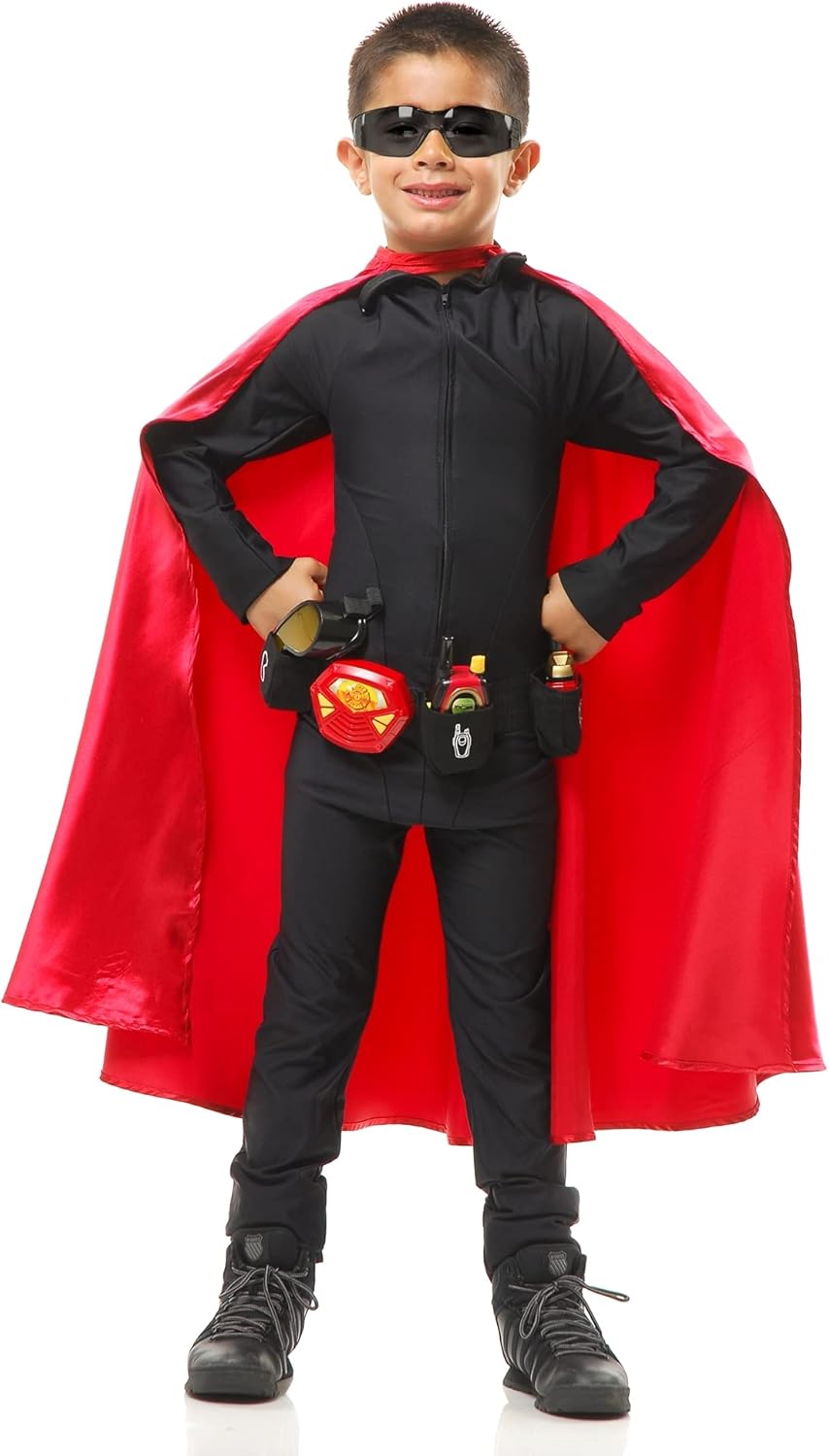 Superhero cape for her Adventure in style