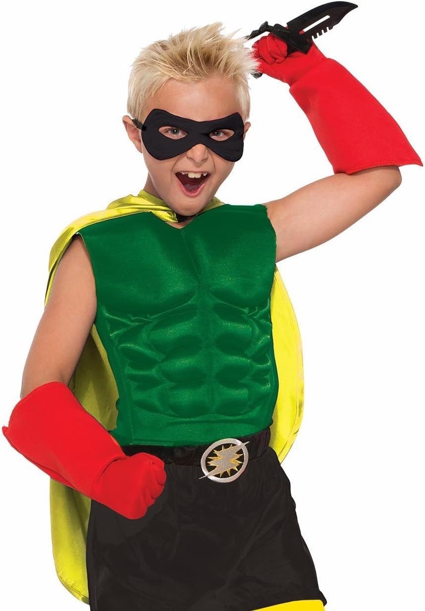 rubies childs super hero muscle chest costume piece
