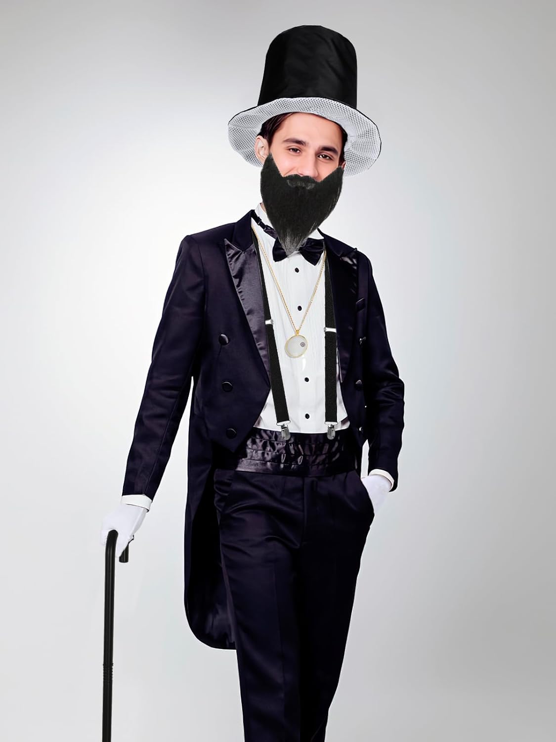 Gatsby 1920s Cosplay Accessories Mens Gentleman Set