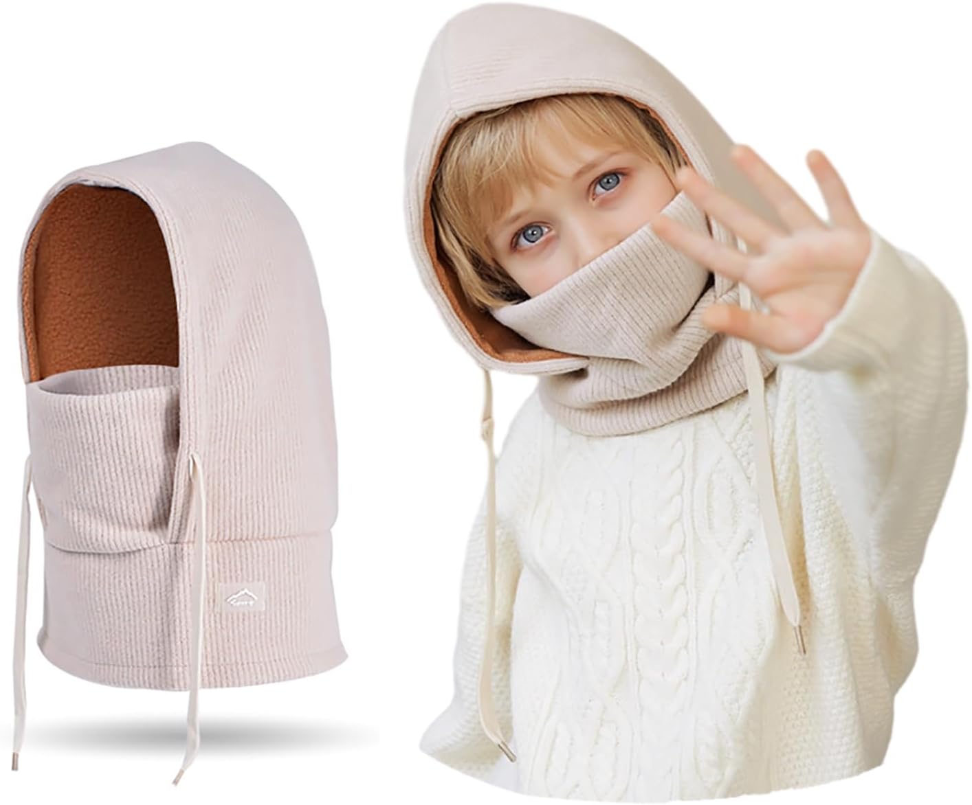 Warm Balaclava Hat for Kids