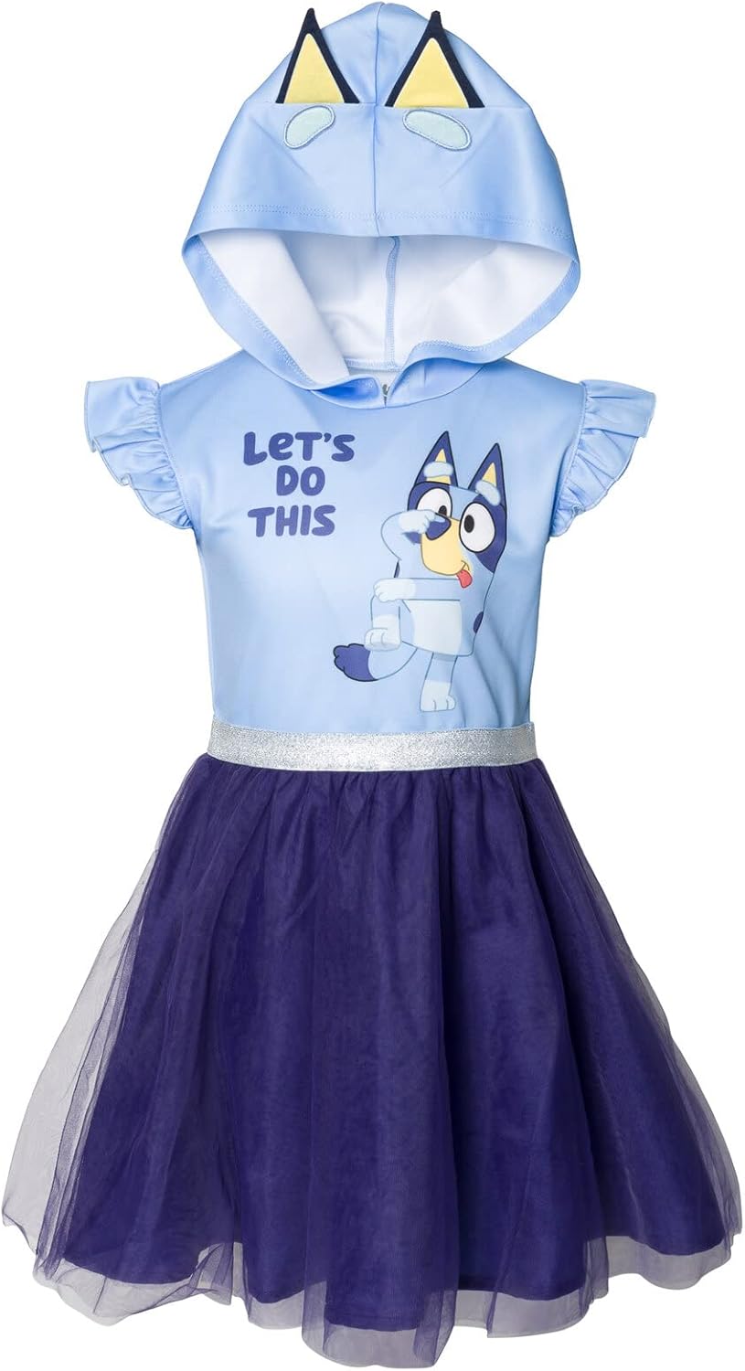 Bluey Bingo Girls Cosplay Dress - Fun Summer Treasure Hunt Set