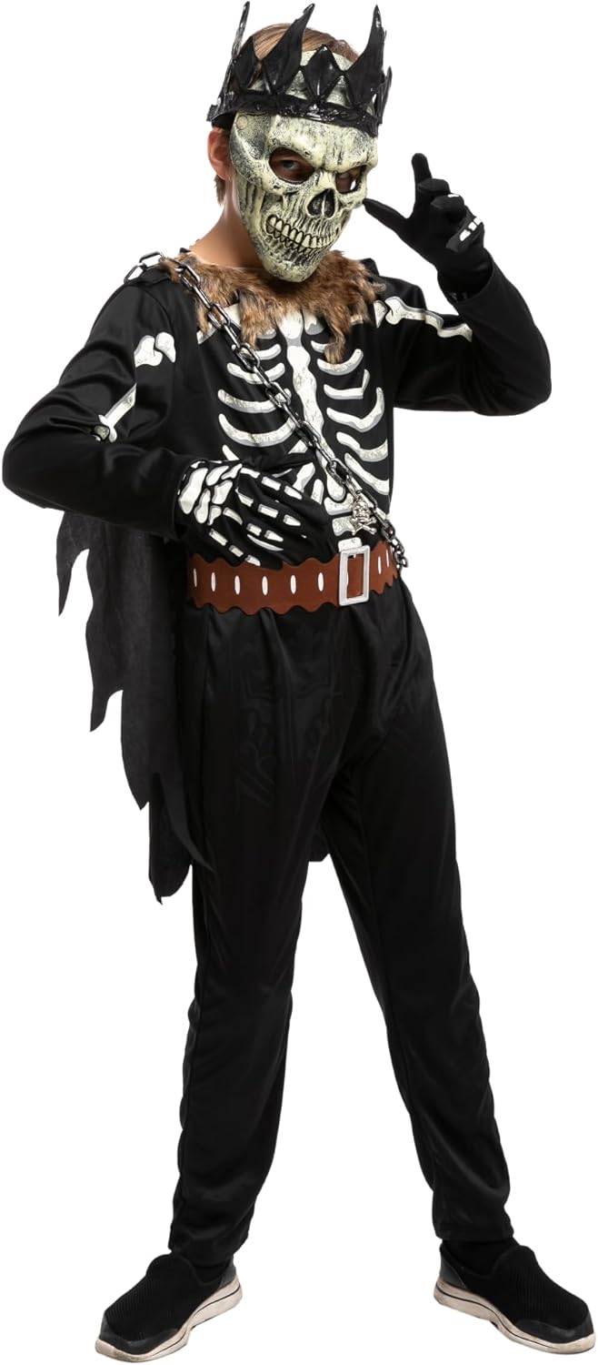Halloween Skeleton Knight costume for boys