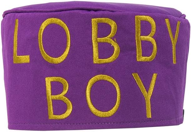 Haikyuu Adult Hat Purple Bell Hop Cap India Style