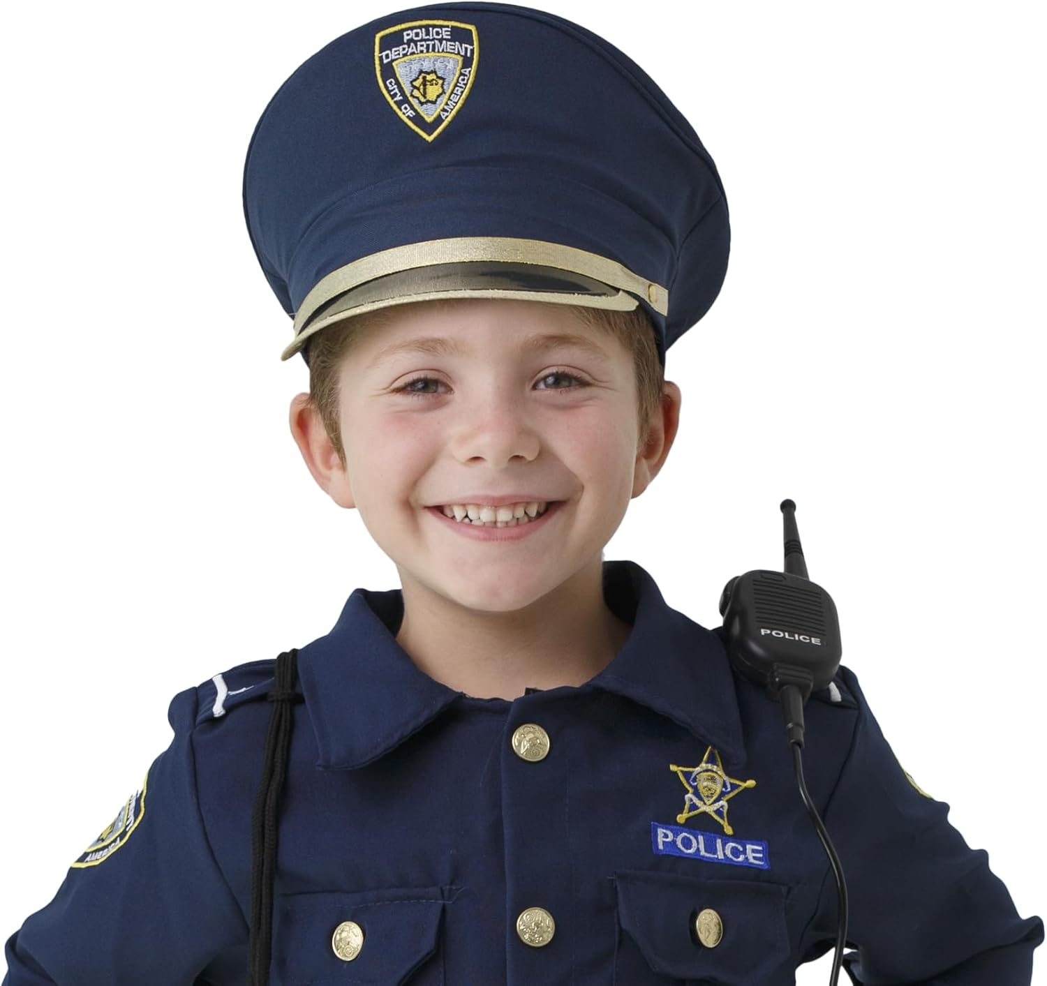 Dress Up America Police Cop Hat for Kids
