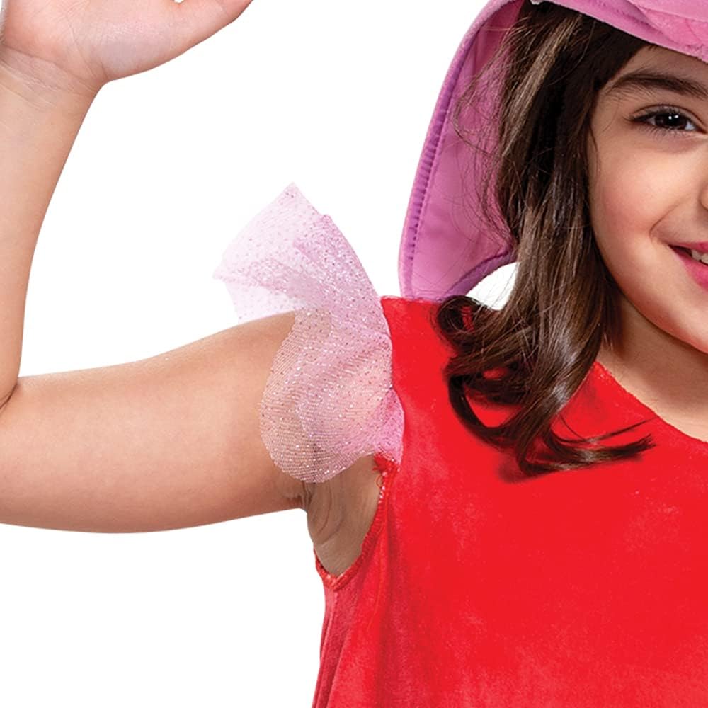 Peppa Pig Costume Peppa 3T-4T Accessories Fun for Halloween