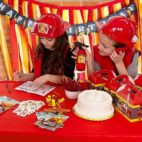 TigerDoe Fireman Costume Firefighters Role-Play Set