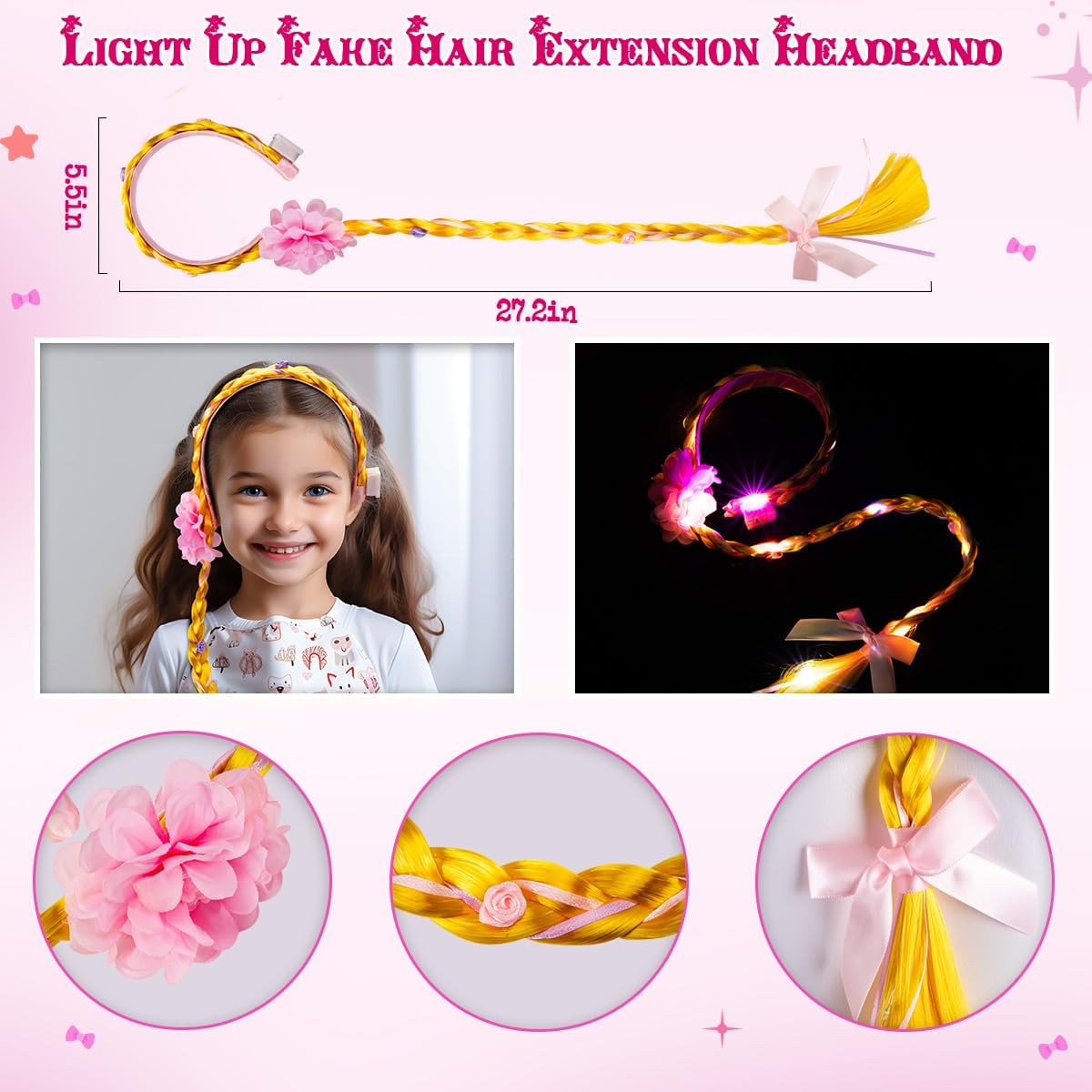 Meland - Sparkling Princess Dress Up Gown for Girls - Posh Elegant P firmware