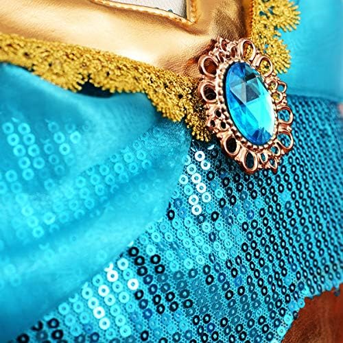 Arabian Princess Costume Dress for Girls Princess Jasmine