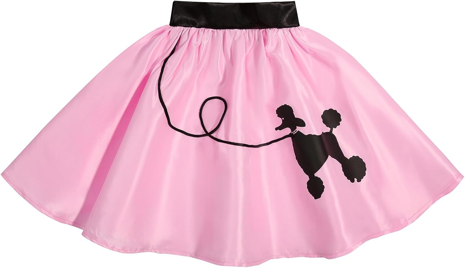 50s Poodle Skirt Girls Costume Set