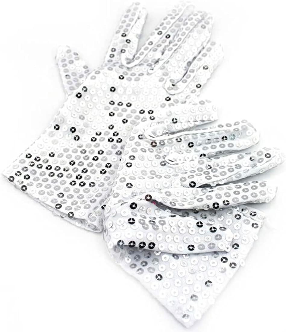 Radiant Sequin Gloves for Kids