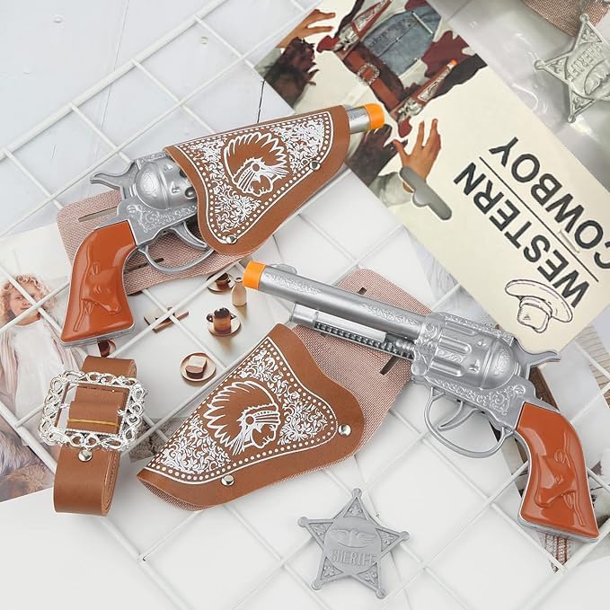 SeptCity Cowboy Dress-up Set